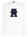 Tommy Hilfiger graphic-patch long-sleeve T-shirt - White