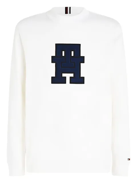 Tommy Hilfiger تيشيرت بأكمام طويلة وشارة جرافيك