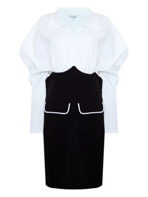 Jovonna puff-sleeve dress