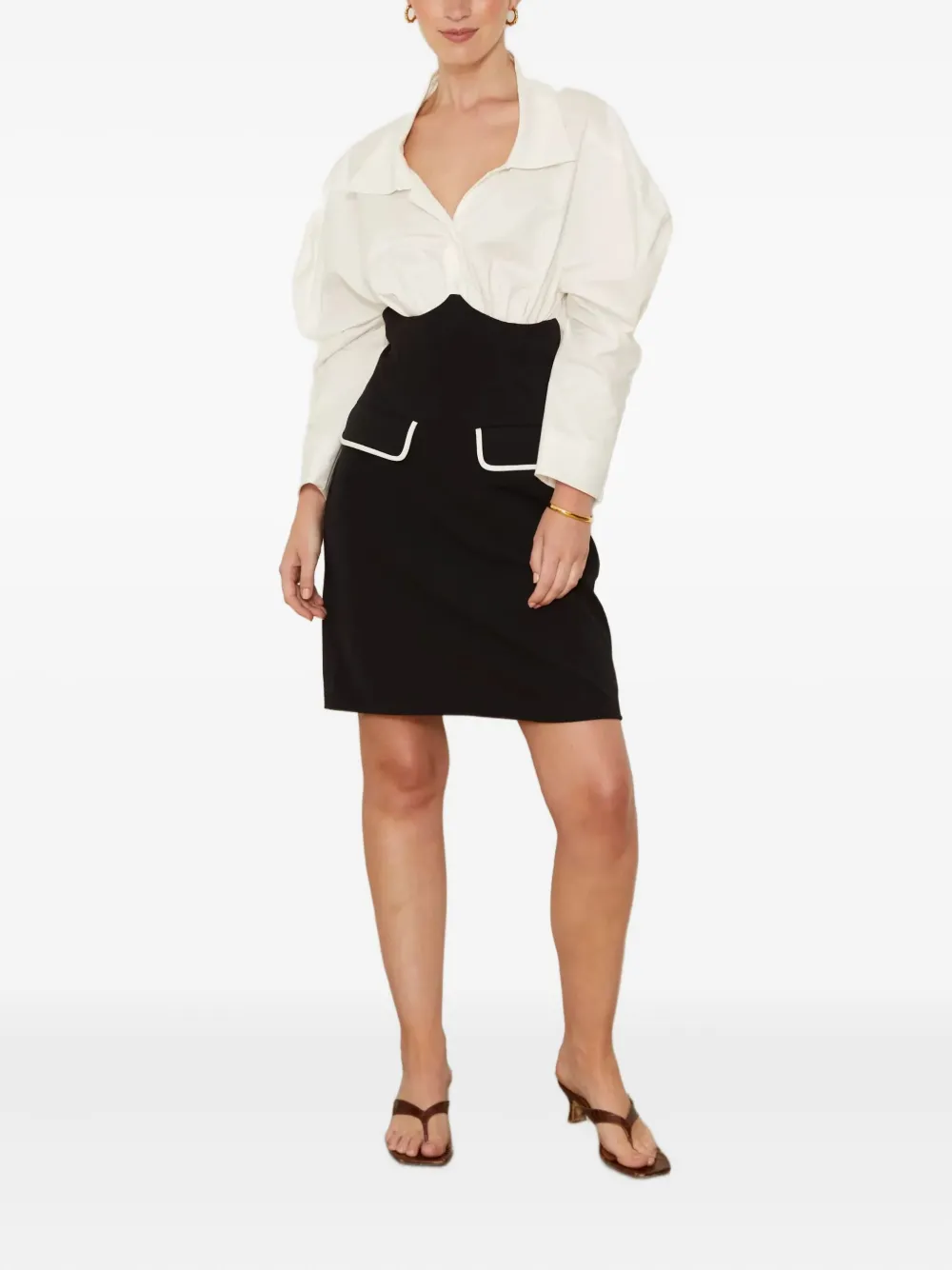Jovonna puff-sleeve dress | Day Dresses | Image 2