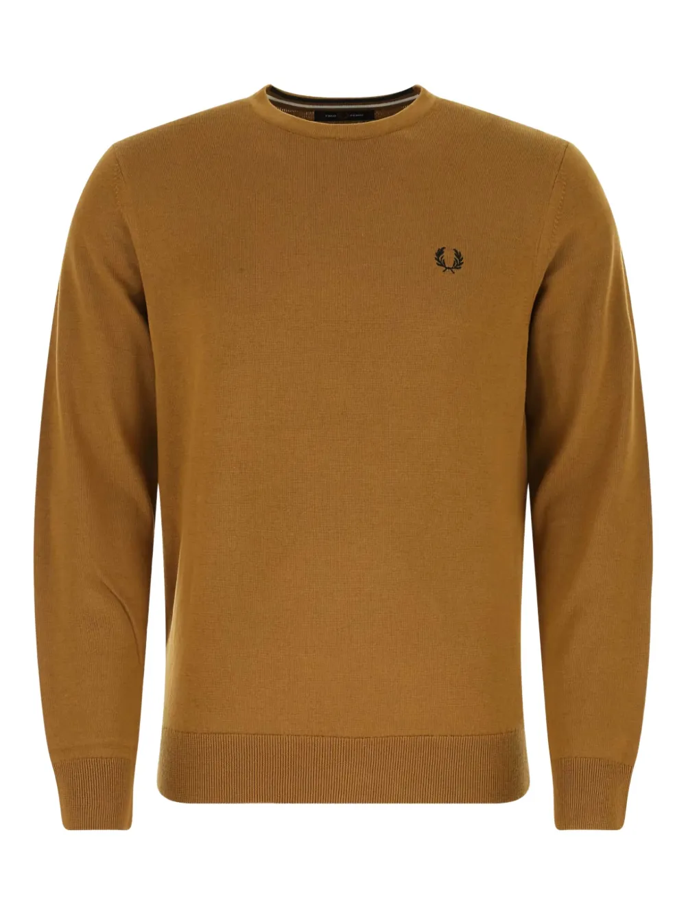 Fred Perry wool-cotton blend crew-neck sweater Bruin