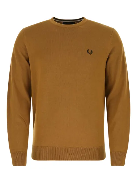 Fred Perry wool-cotton blend crew-neck sweater
