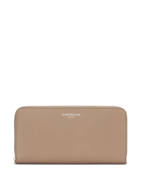 J&M Davidson zip-around leather wallet