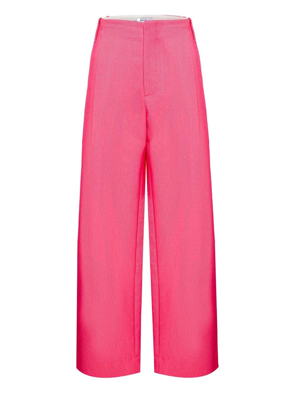 Mira Mikati high-waisted straight-leg trousers | Pink | Image 1