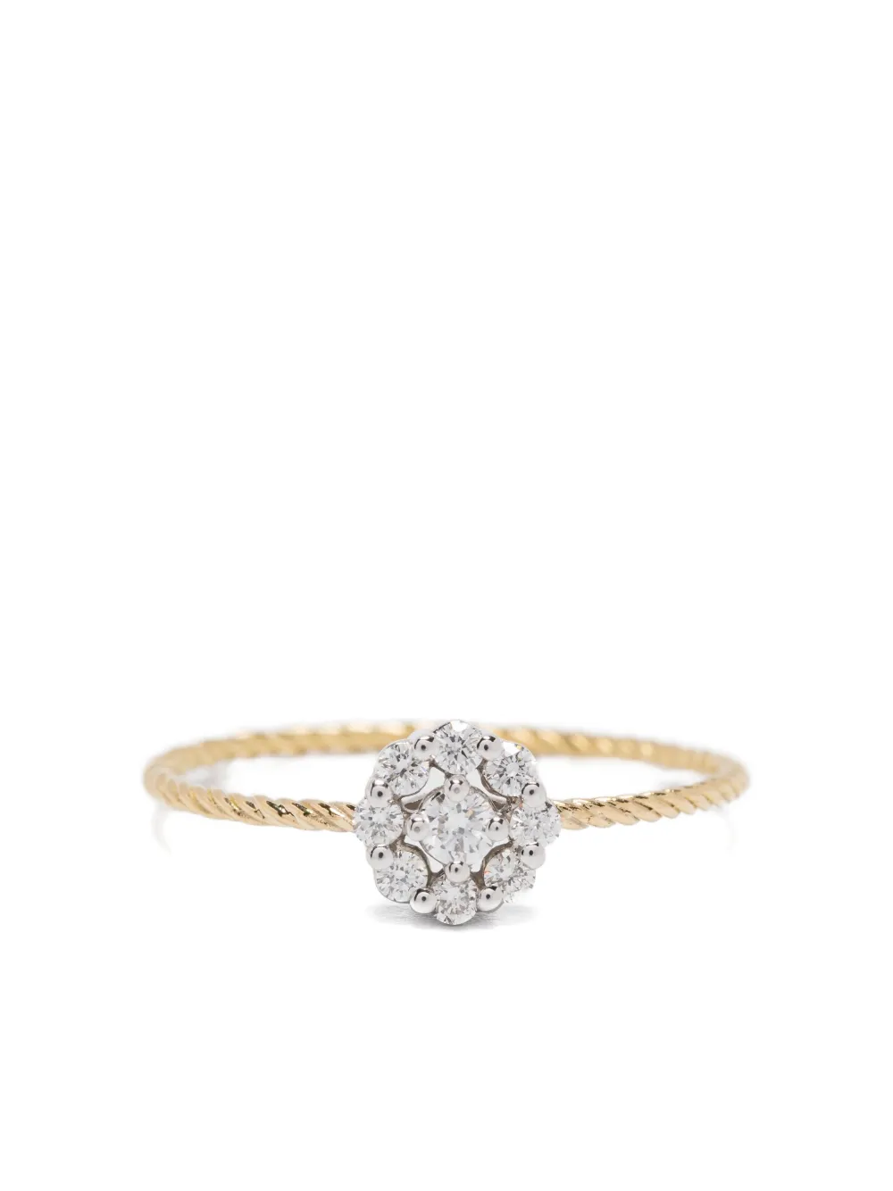 Wouters & Hendrix Gold 18kt Yellow Gold Diamond Ring In Gold