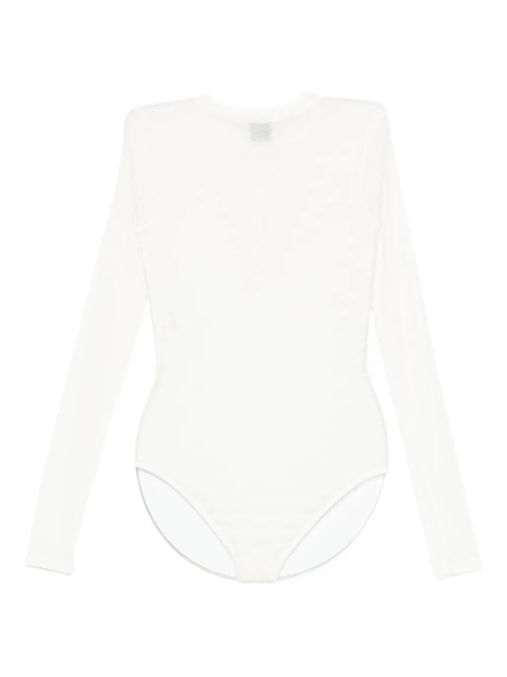 Alysi long-sleeve bodysuit Beige
