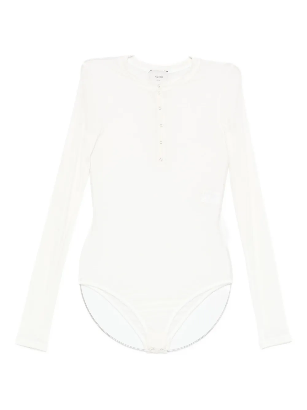 Alysi long-sleeve bodysuit Beige