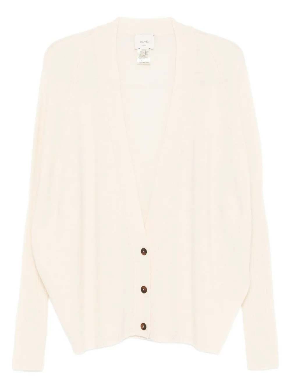 Alysi Gebreid vest Beige