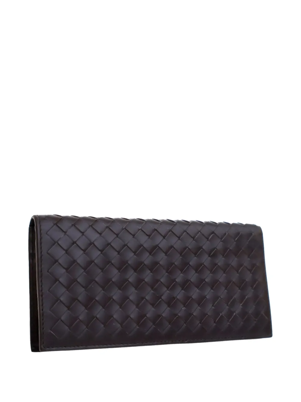 Bottega Veneta Pre-Owned 2012-2025 Lambskin Intrecciato Bifold Wallet long wallets | Image 2