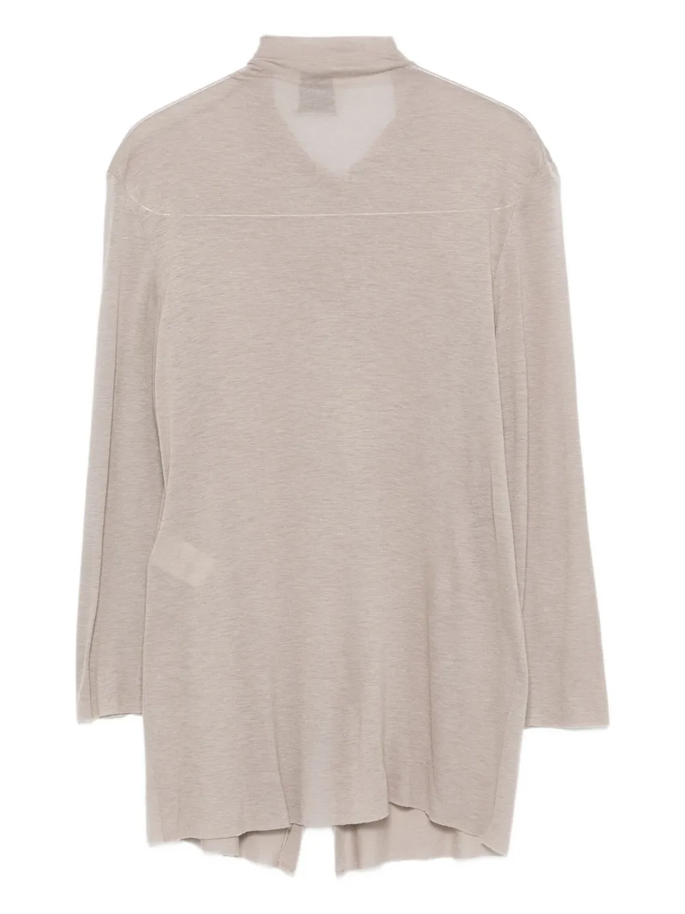 Alysi fine-knit top Bruin