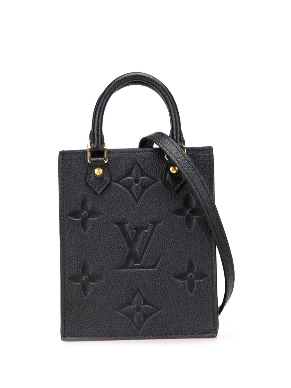 Louis Vuitton Pre-Owned 2021-2025 Monogram Empreinte Petit Sac Plat Louis Vuitton Pre-Owned 2021-2025 Monogram Empreinte Petit Sac Plat