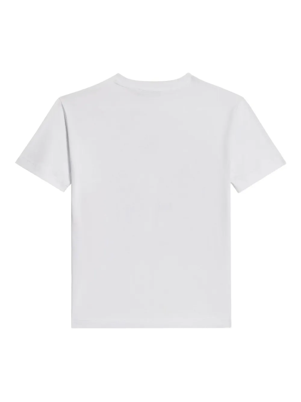 Roberto Cavalli T-shirt met kattenprint Wit