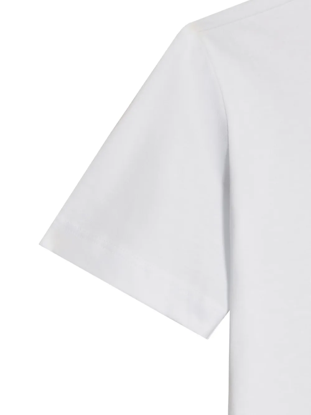 Roberto Cavalli T-shirt met kattenprint Wit