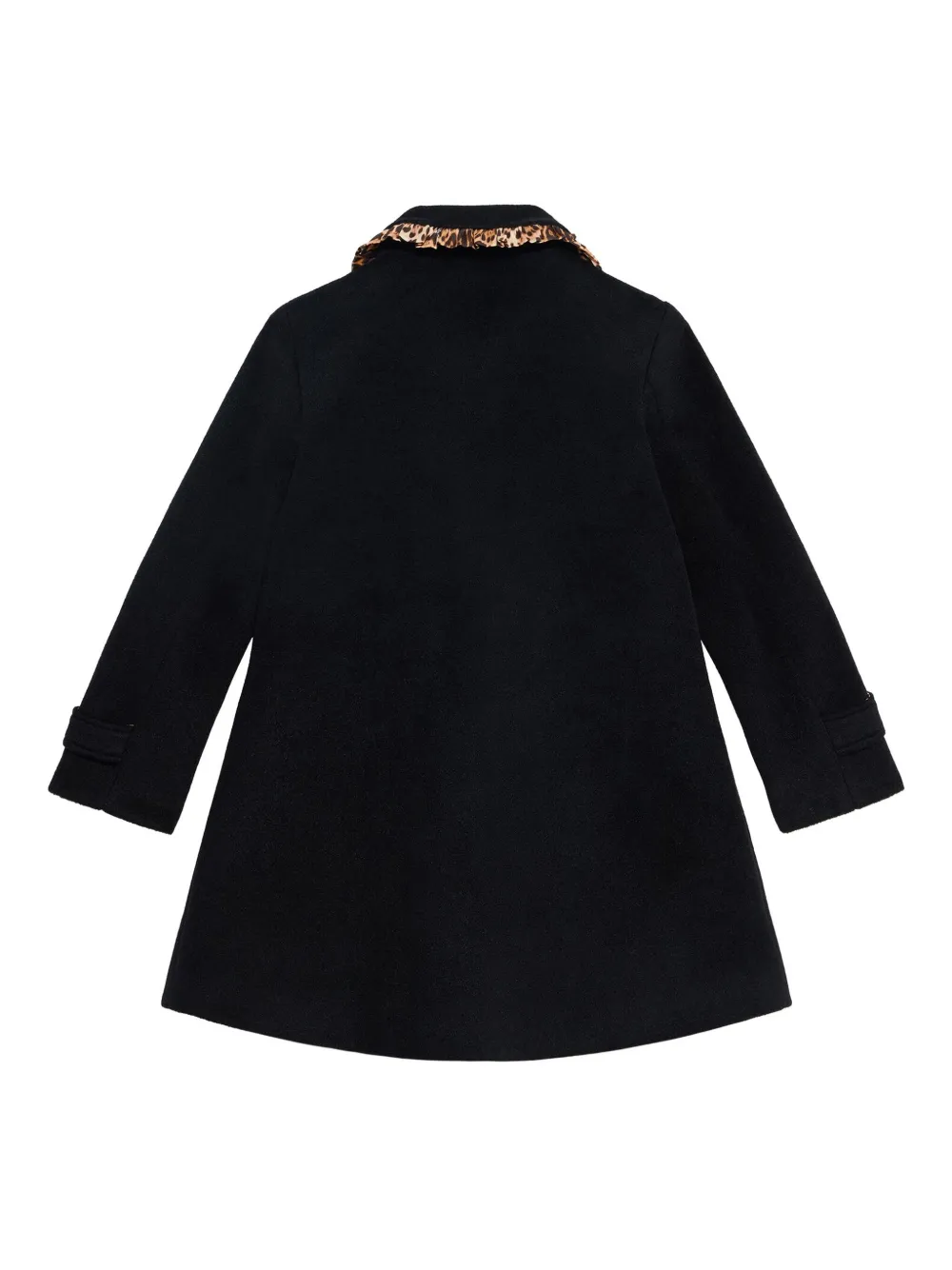 Roberto Cavalli Junior Jas met ruches Zwart