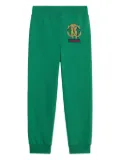 Roberto Cavalli monogram-embroidery track-pants - Green