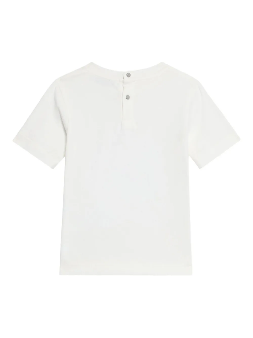 Roberto Cavalli Junior T-shirt met kattenprint Wit