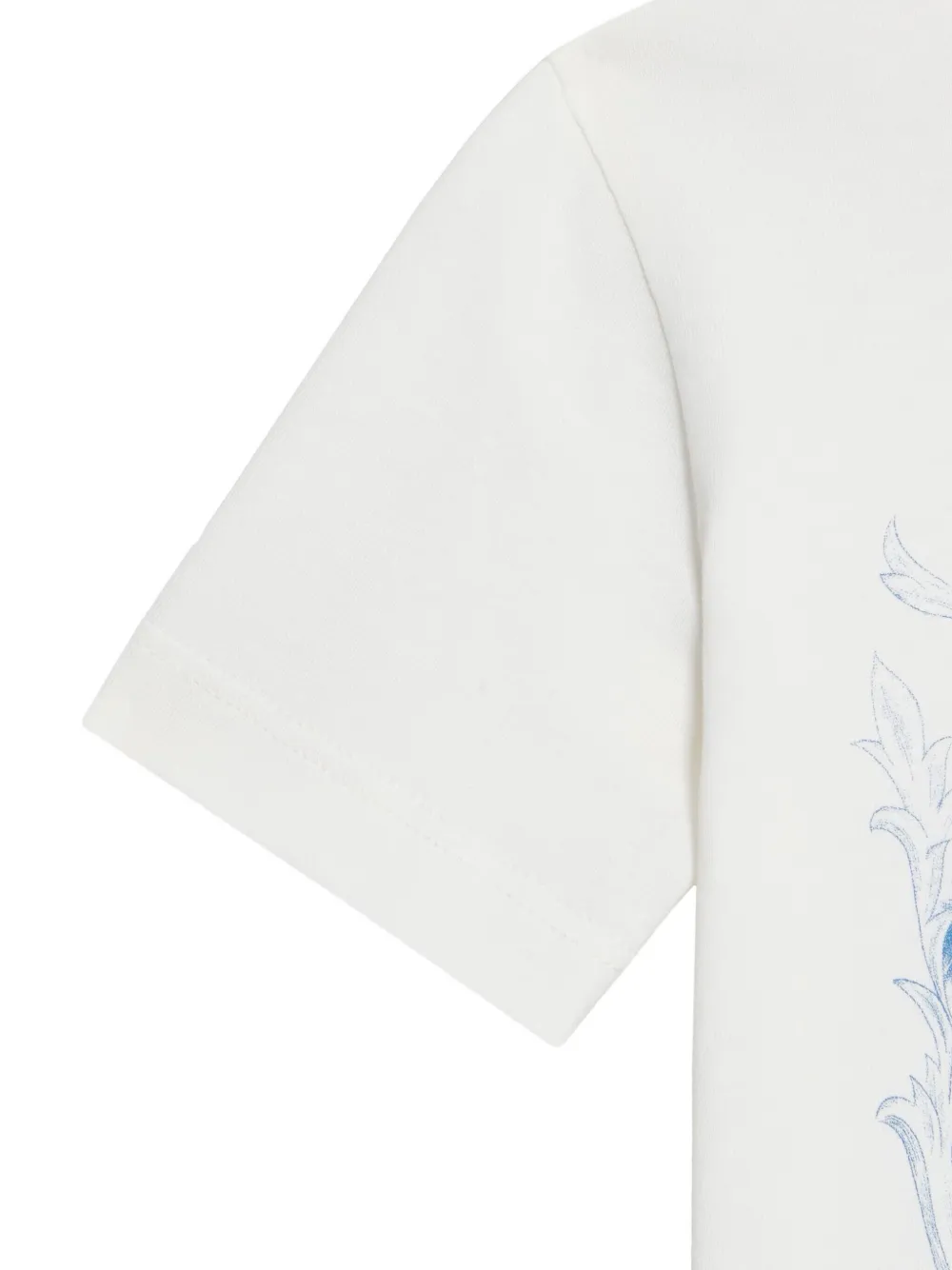 Roberto Cavalli Junior T-shirt met kattenprint Wit