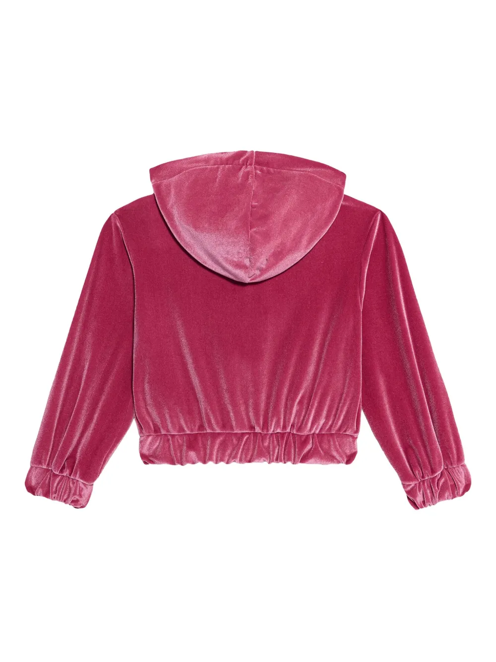 Roberto Cavalli velvet leopard-print hood sweatshirt | Girls Hoodies & Sweatshirts | Image 2