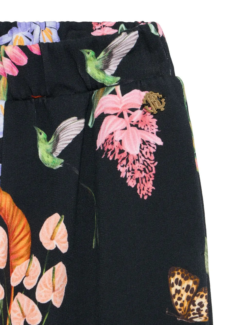 Roberto Cavalli tropical-print jersey trousers | Girls Casual Trousers | Image 2