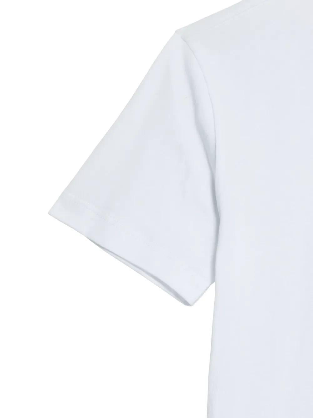 Roberto Cavalli T-shirt met tijgerprint en vlakken Wit