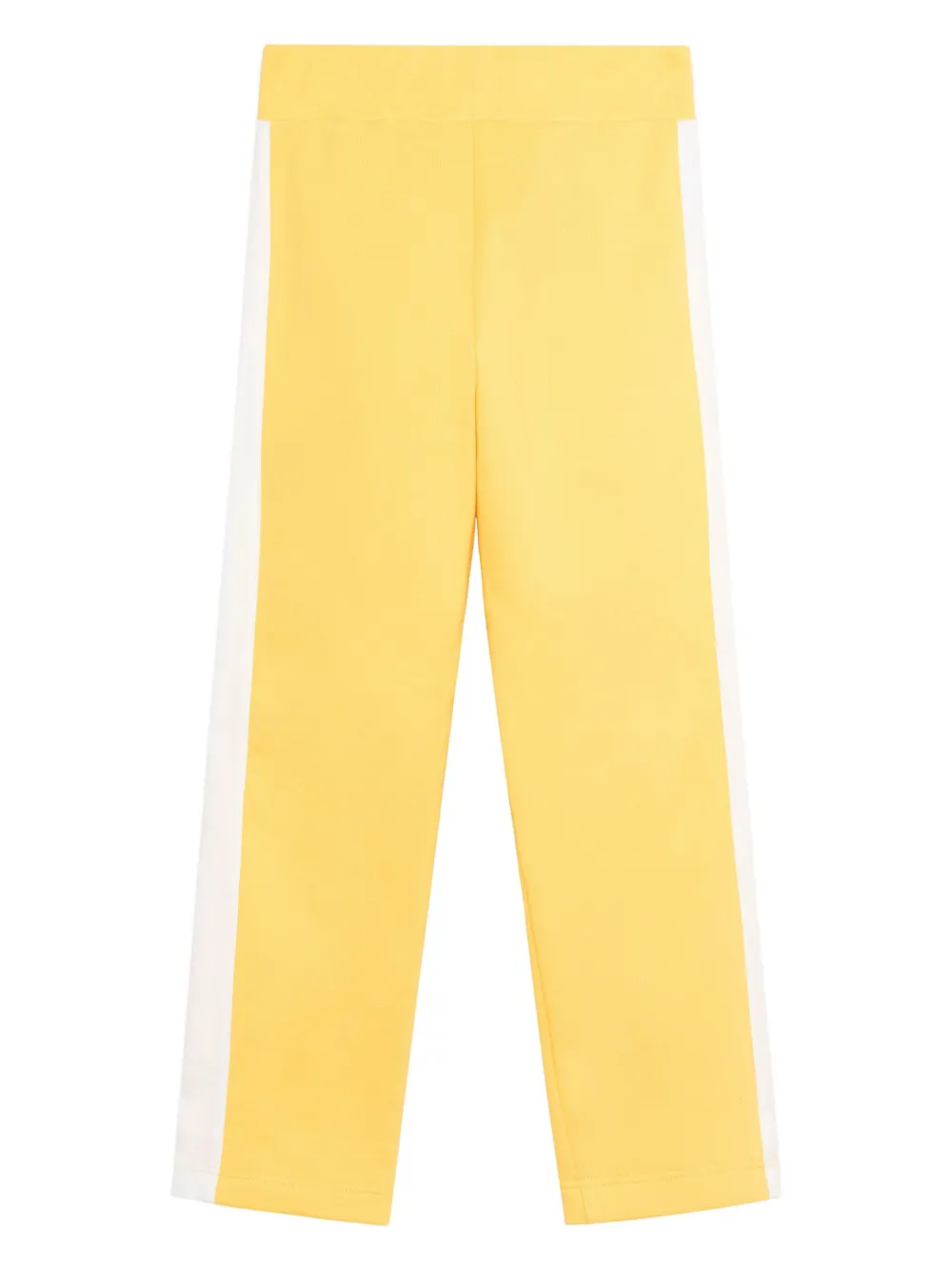 Roberto Cavalli Junior Broek met logoprint Geel