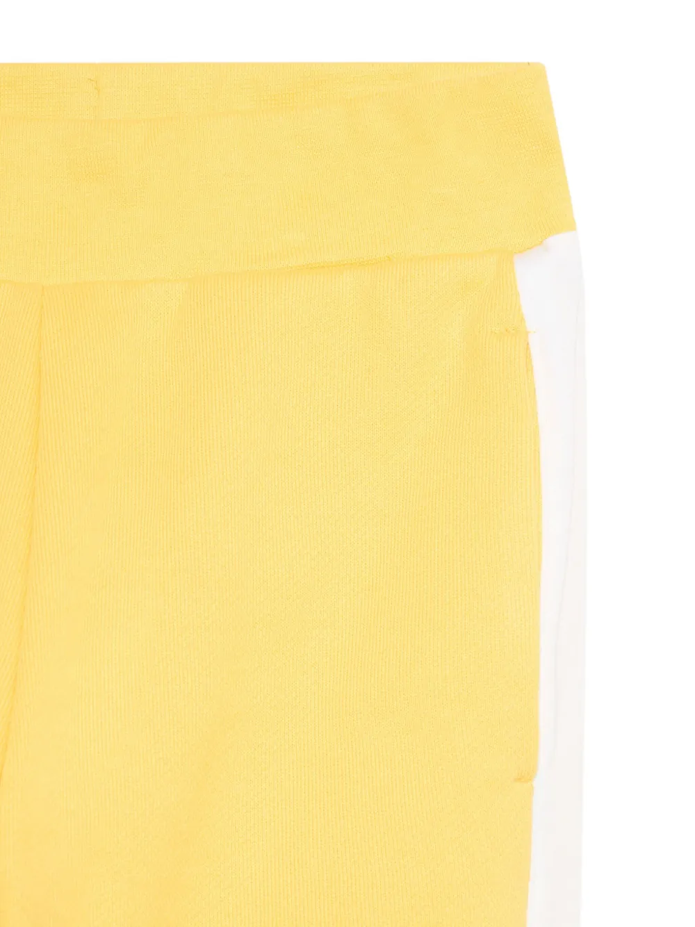 Roberto Cavalli Junior Broek met logoprint Geel