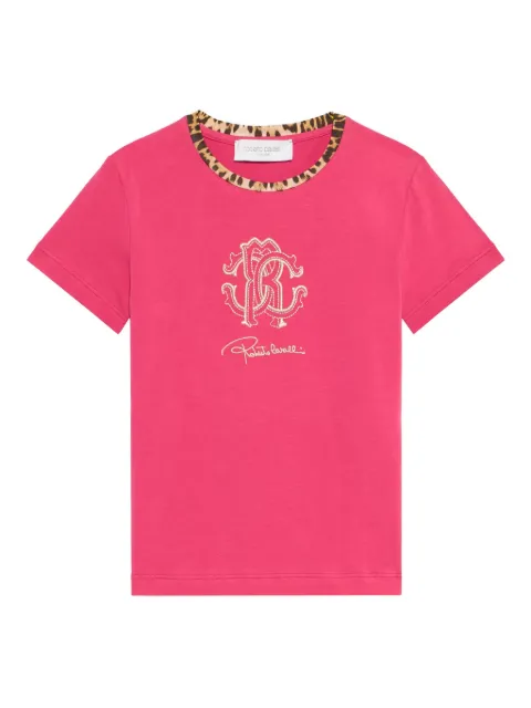 Roberto Cavalli Junior embroidery-logo T-shirt