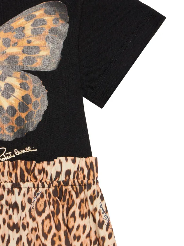 Roberto Cavalli プリント ワンピース | ブラック | FARFETCH JP