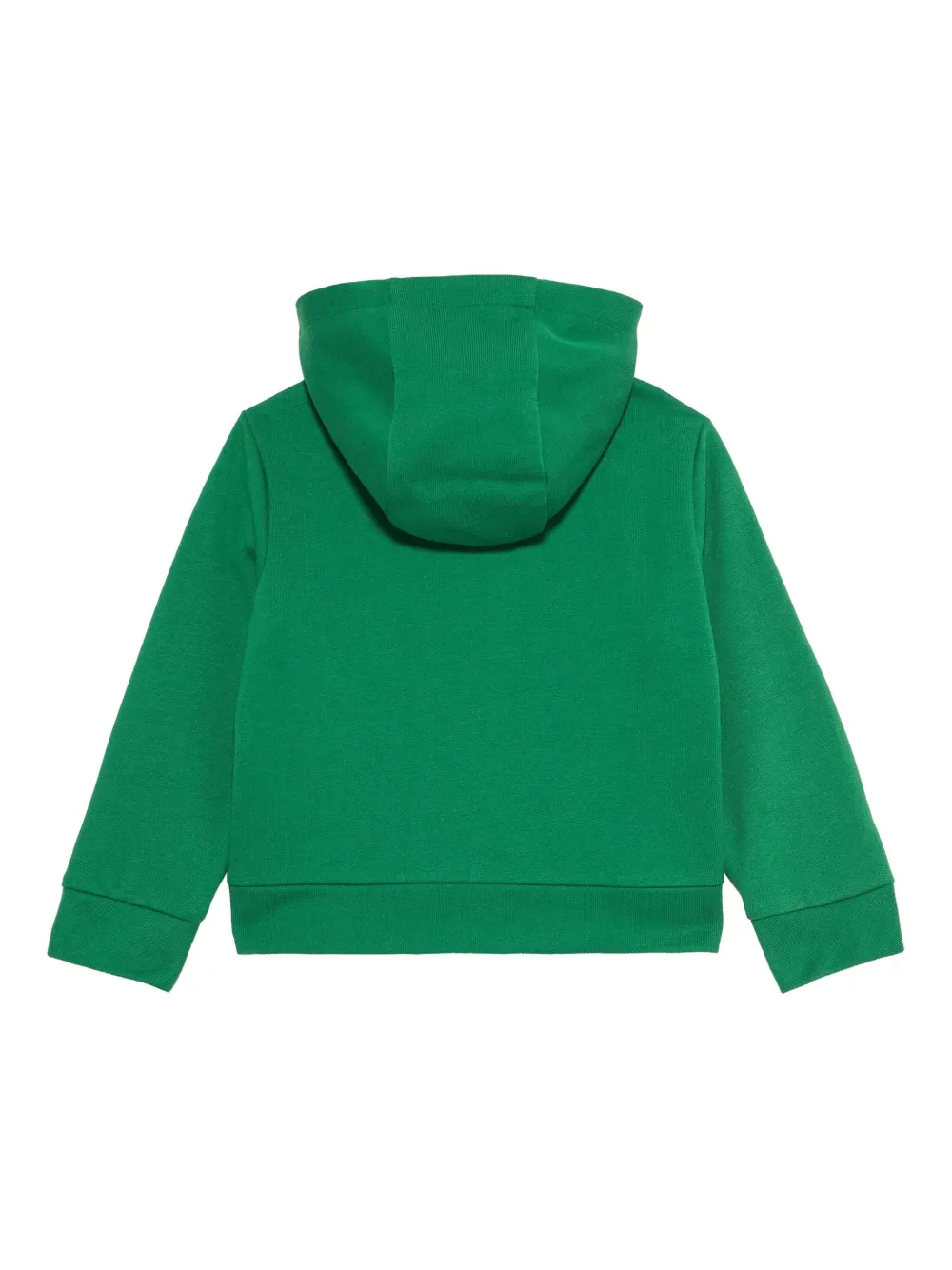 Roberto Cavalli Junior Hoodie met geborduurd monogram Groen
