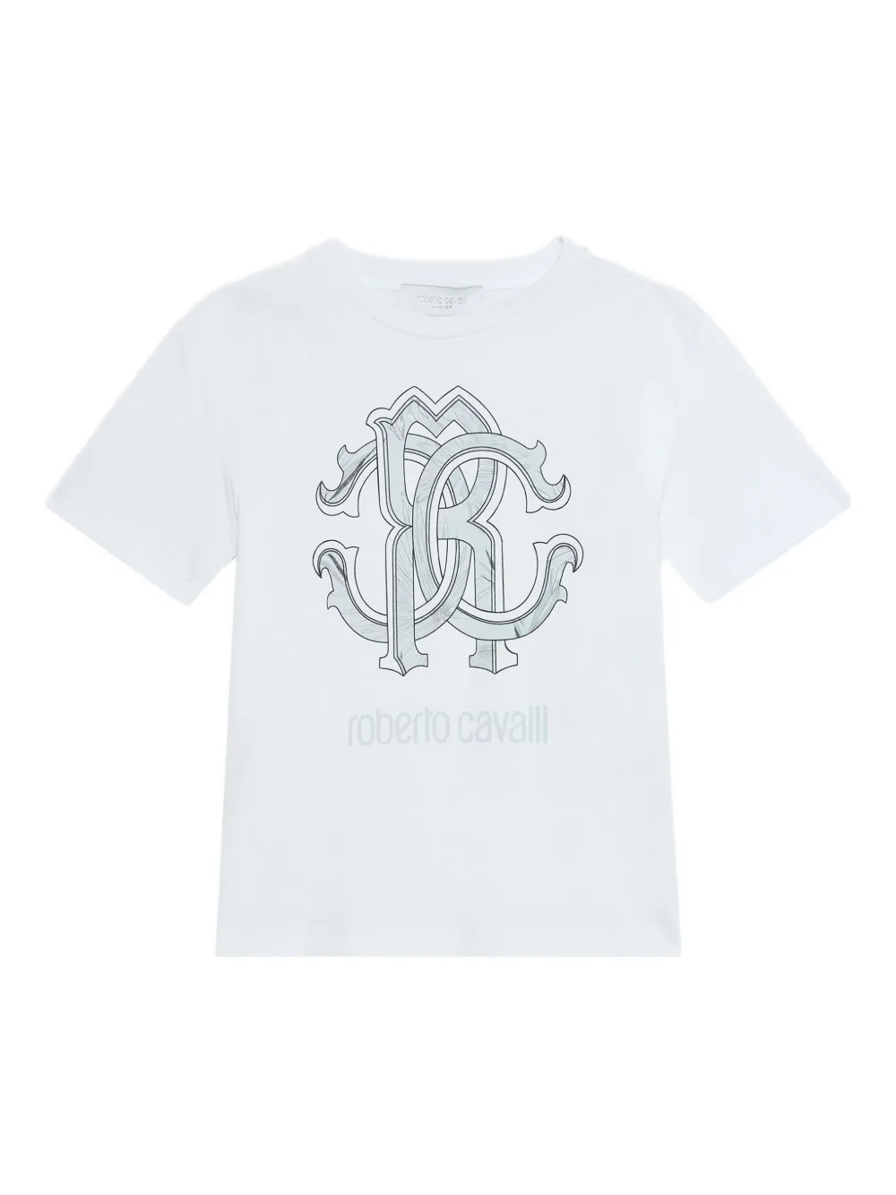 Roberto Cavalli logo T-shirt | White | Image 1
