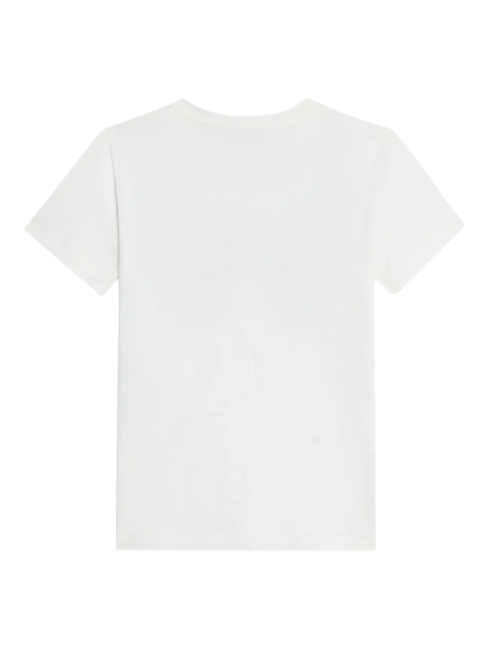 Roberto Cavalli Junior T-shirt met vlinderprint Wit
