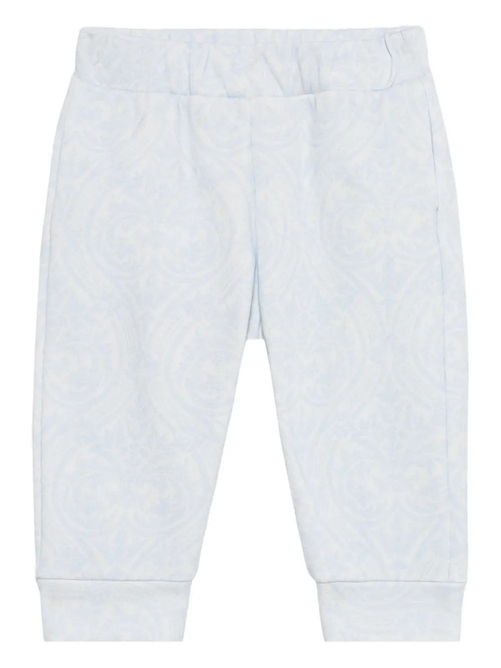 Roberto Cavalli Junior Pantaloni sportivi a fiori - Blu