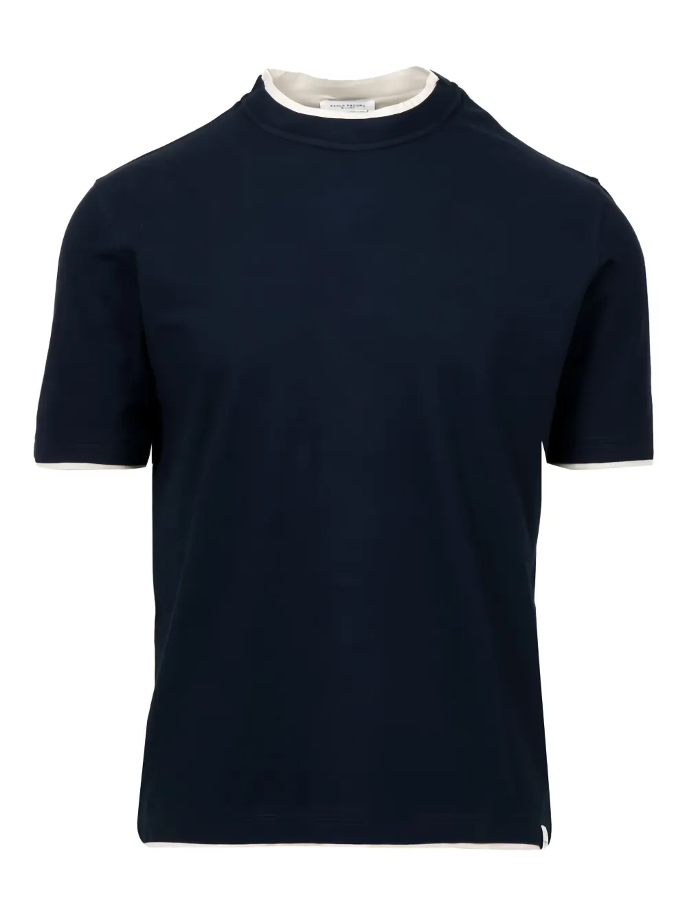 Paolo Pecora contrast-trim cotton T-shirt | Image 1