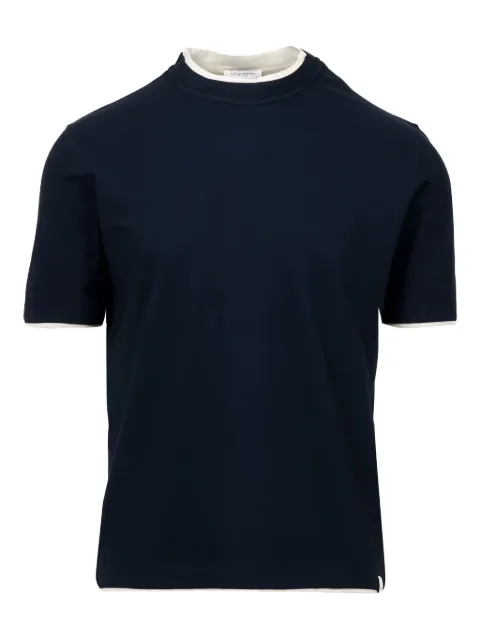 Paolo Pecora contrast-trim cotton T-shirt