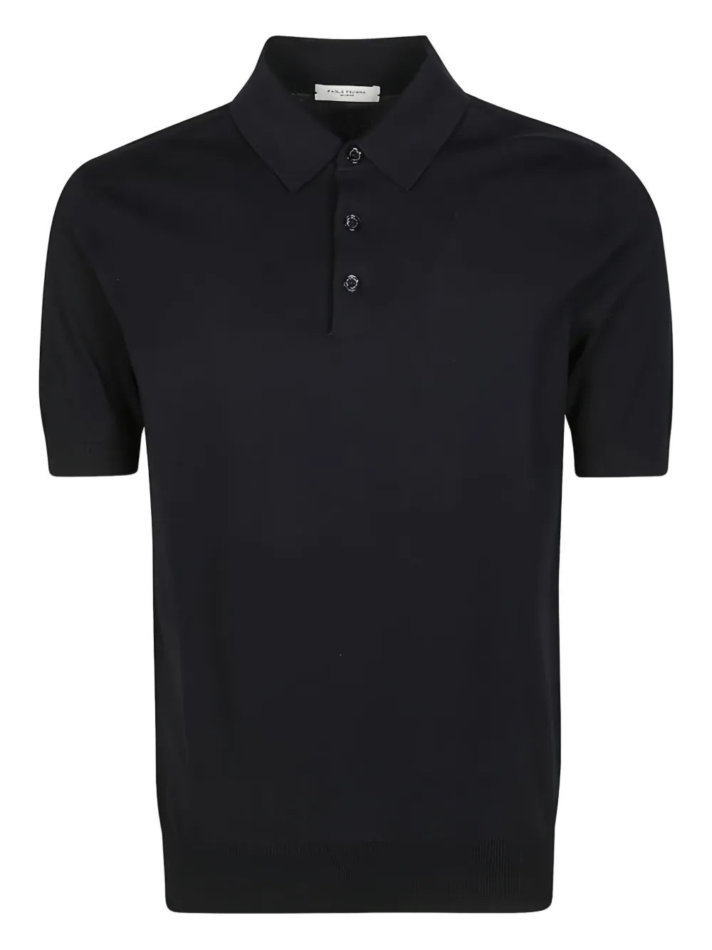 Paolo Pecora short-sleeve button polo shirt - Blu