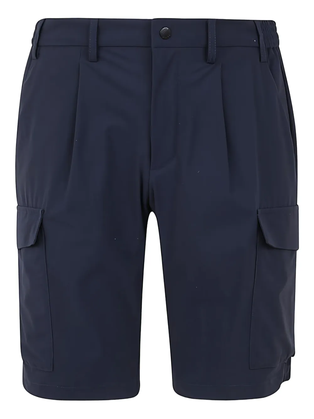 People Of Shibuya Shorts con tasche cargo e pieghe - Blu