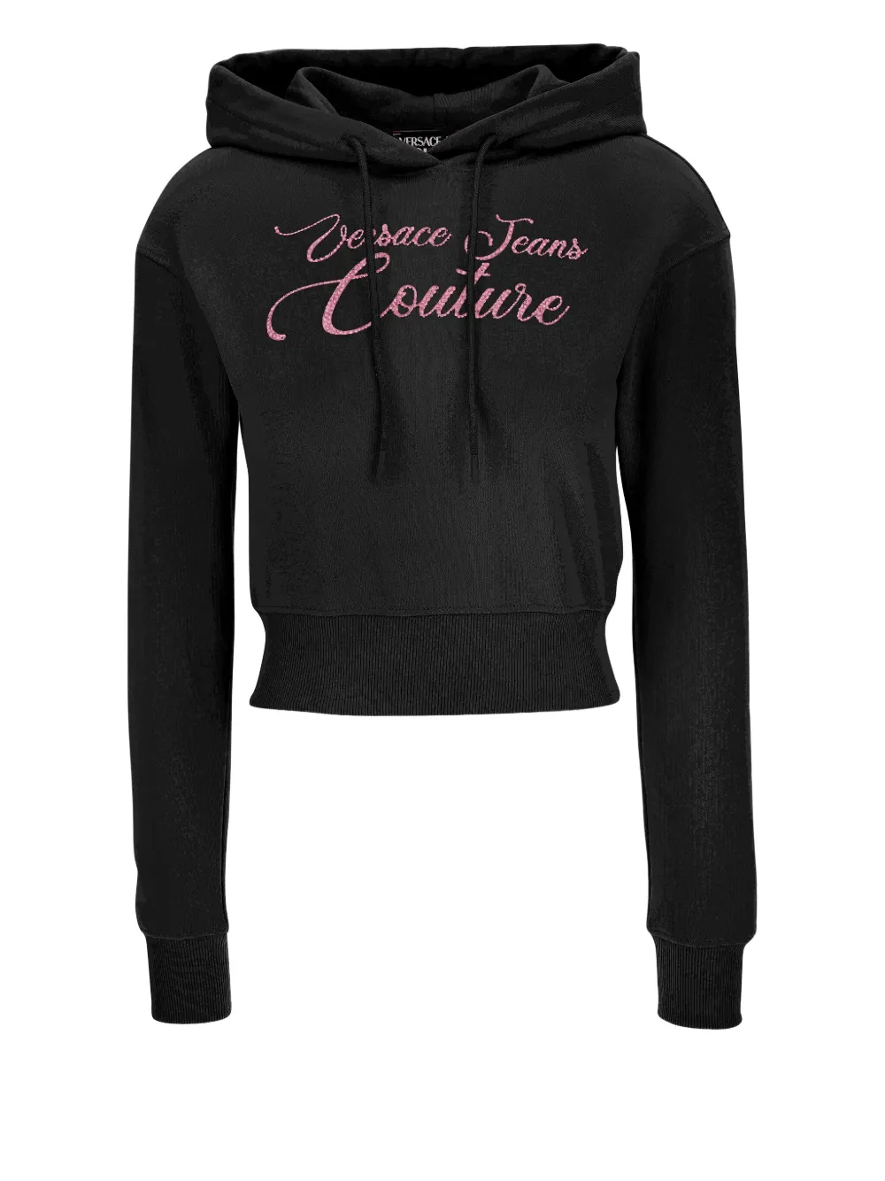 Versace Jeans Couture logo-print hoodie | Black | Image 1