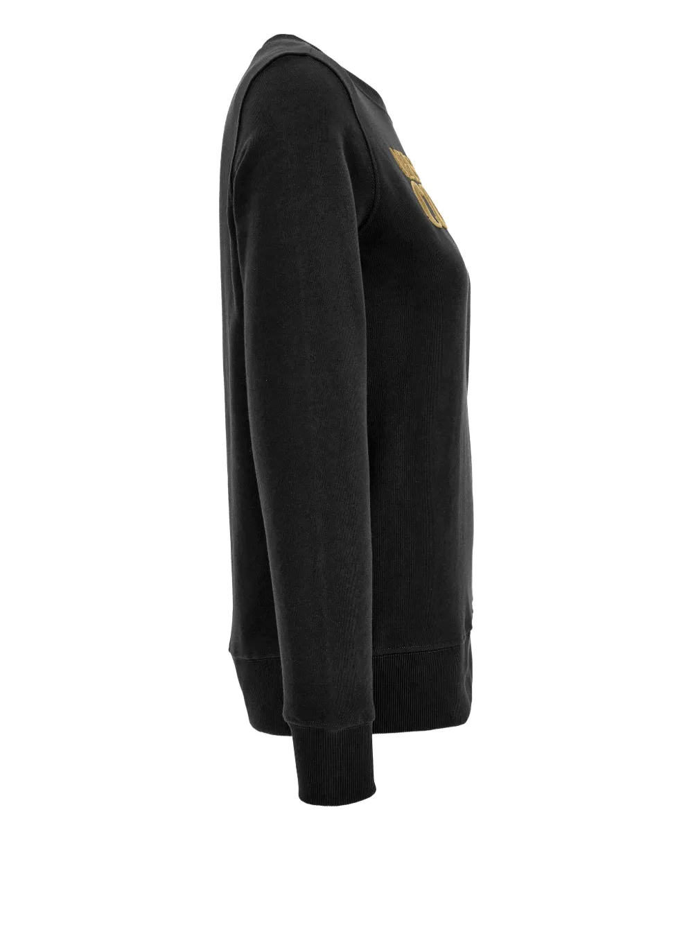 Versace Jeans Couture Sweater met geborduurd logo Zwart