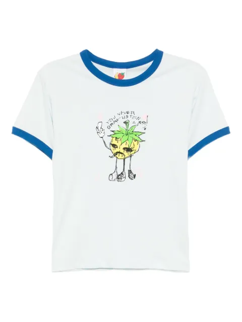 Sky High Farm T-Shirt mit Eri-Print