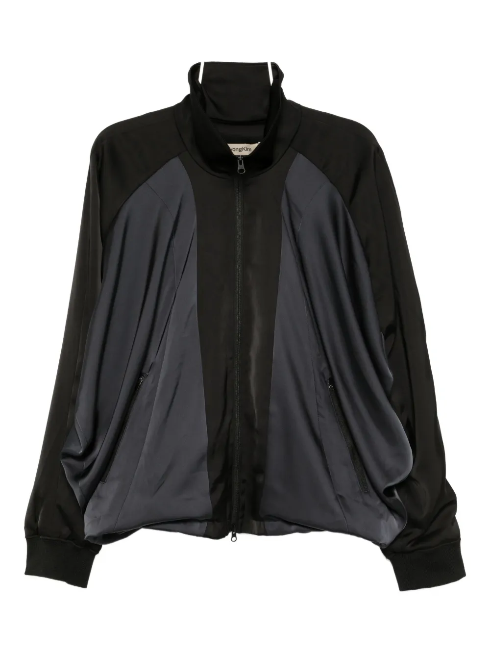 Jiyongkim Draped Jacket In Blue