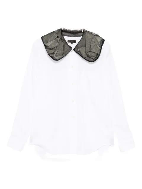 Comme des Garçons Homme Plus camisa de algodón