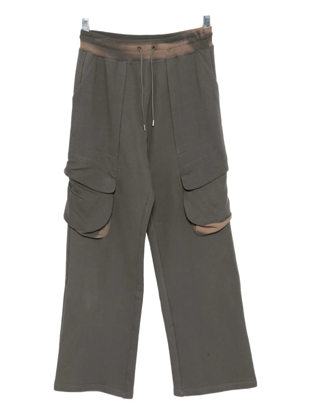 Jiyongkim Cotton Trousers In Gray