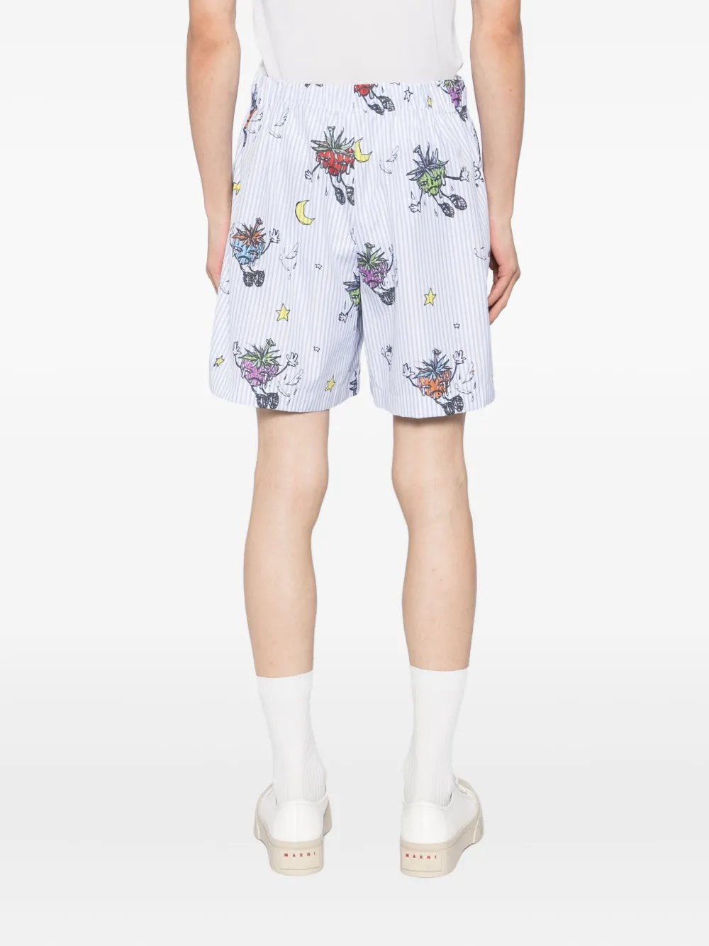 Sky High Farm Strawbabies shorts Blauw