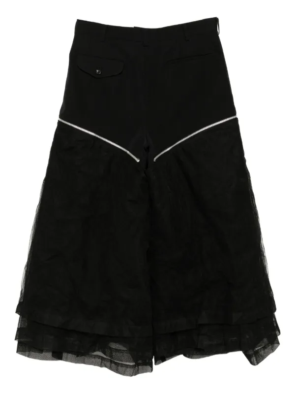comme des garcons homme plus パッチワーク パンツ Comme Des Garçons Homme Plus パッチワーク パンツ | ブラック