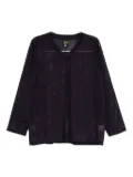 Needles raschel-knitted T-shirt - Purple