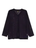 Needles raschel-knitted T-shirt - Purple