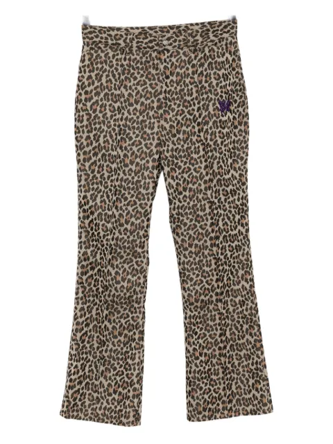Needles leopard-print trousers