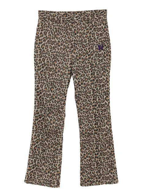 Needles leopard-print trousers