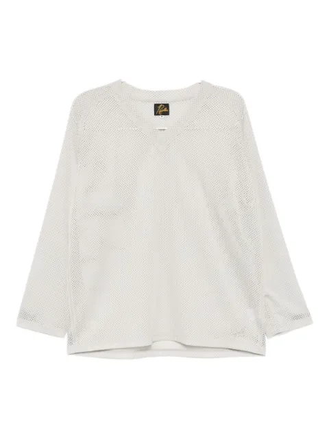 Needles top de encaje con cuello en V