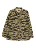 Needles ripstop camo coverall jacket - Green